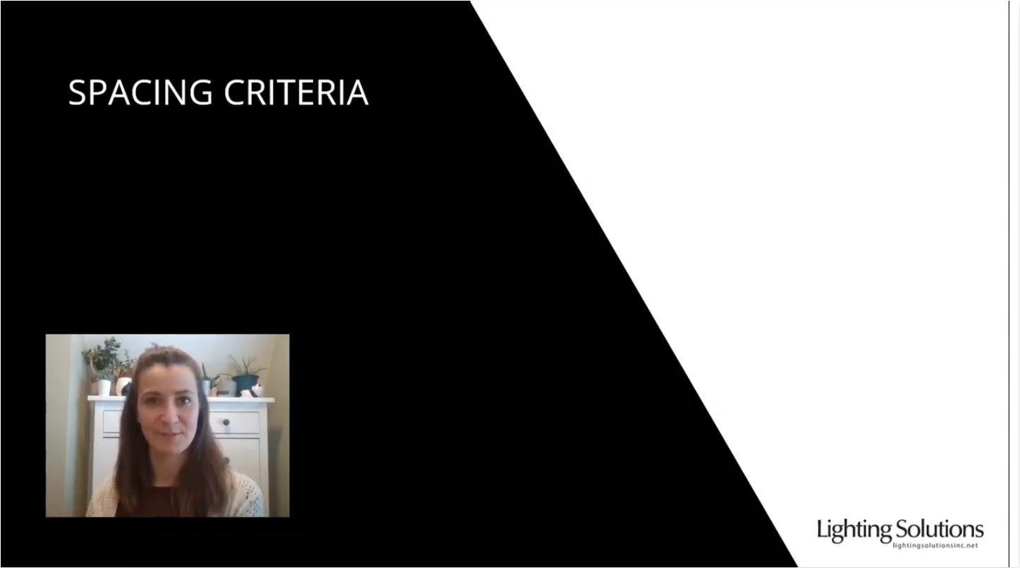 SPACING CRITERIA Lighting Solutions, Inc. Philadelphia